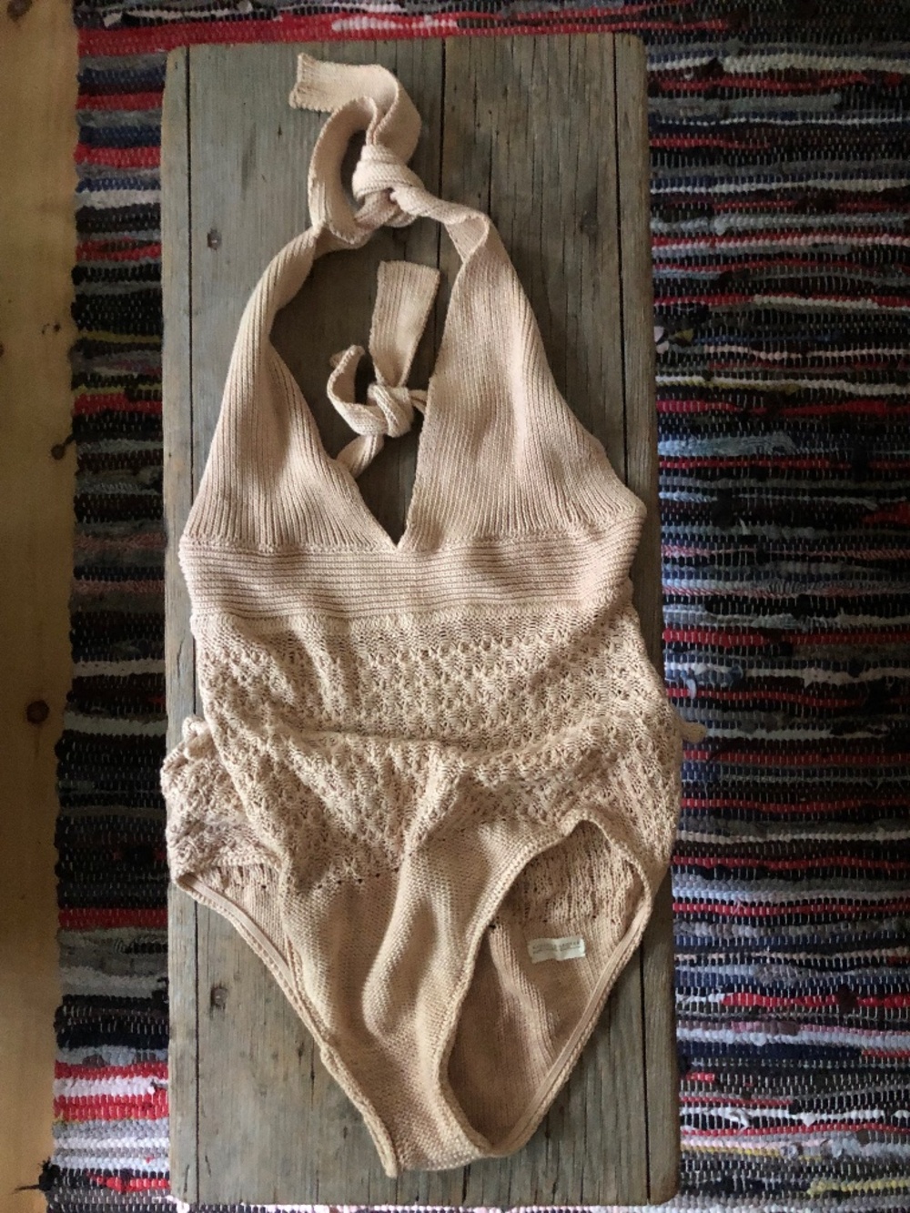 Kaylyn Gardner Orient One Piece Knitted Swimsuit or Bodysuit